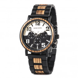 Bobo Bird GR025-1 Mens Quartz Wooden Watch