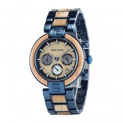 Bobo Bird GT015-2 Mens Quartz Wooden Watch