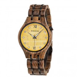 Bobo Bird GT047-2A Womens Quartz Wooden Watch