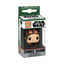 Funko Pop! Star Wars: The Book of Bobba Fett - Fennec Shand Vinyl Figure Keychain 889698610506