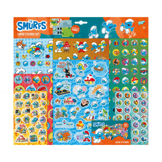 Totum: The Smurfs - Super Sticker Set (TT750067) 8714274750067
