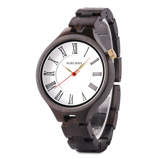 Bobo Bird GQ011-1 Womens Quartz Wooden Watch