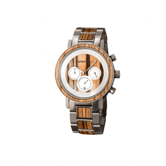 Bobo Bird GR001-4 Mens Quartz Wooden Watch