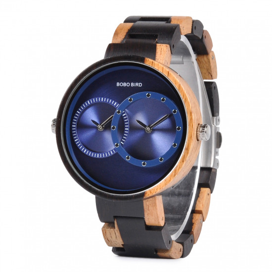 Bobo Bird GR010-3 Mens Quartz Wooden Watch