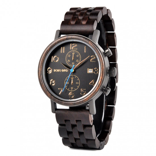 Bobo Bird GS008-1 Unisex Quartz Wooden Watch