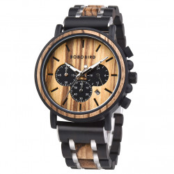 Bobo Bird GS009-1 Mens Quartz Wooden Watch