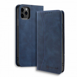Bodycell Book Case Pu Leather iPhone 11 Pro Max Blue