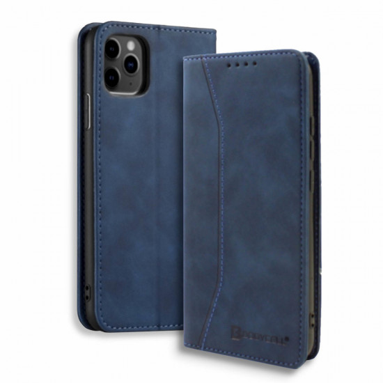 Bodycell Book Case Pu Leather iPhone 11 Pro Max Blue