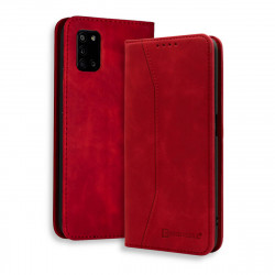 Bodycell Book Case Pu Leather Samsung A31 Red