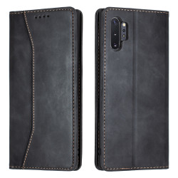 Bodycell Book Case Pu Leather Samsung Note 10 Plus Black