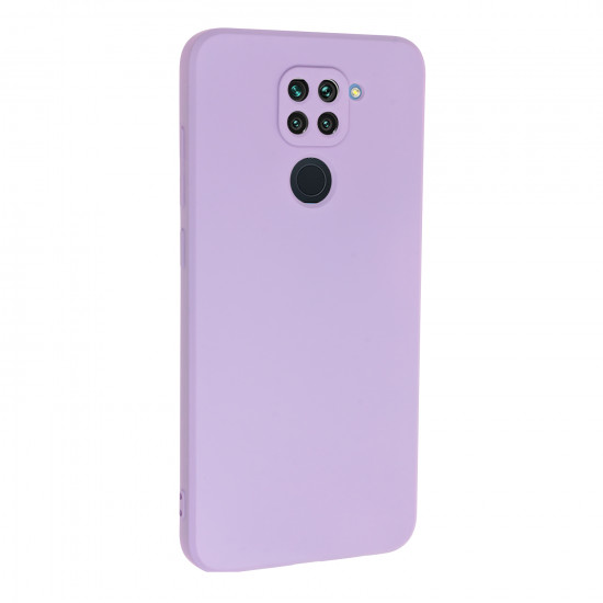 Bodycell Square Liquid Silicon Case Xiaomi Note 9 Light Violet