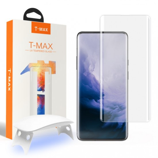 T-Max UV Liquid Glue 3DTemp.Glass For OnePlus 8 Pro (with Lamp)