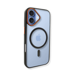 Bodycell Magsafe DualTone Hybrid Case For iPhone 16 Black