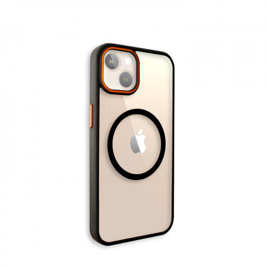 Bodycell Magsafe DualTone Hybrid Case For iPhone 15 Black
