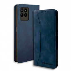 Bodycell Book Case Pu Leather Realme 8/8 Pro Blue