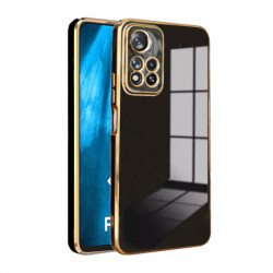 Bodycell Gold Plated Silicon Xiaomi Note 11 Pro Plus 5G Black