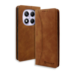 Bodycell Book Case Pu Leather Xiaomi Note 14 Pro 5G/Poco X7 Brown