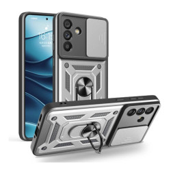 Bodycell Armor Slide Cover Case Samsung A57 Silver