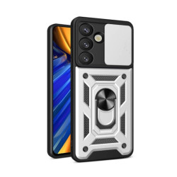 Bodycell Armor Slide Cover Case Samsung S26 5G Silver