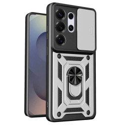 Bodycell Armor Slide Cover Case Samsung S26 Ultra 5G Silver