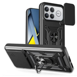 Bodycell Armor Slide Cover Case Xiaomi Poco F8 Ultra Black