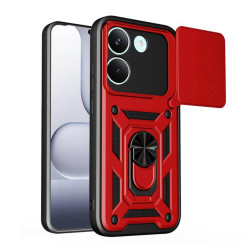Bodycell Armor Slide Cover Case Xiaomi Poco X8 Pro 5G Red