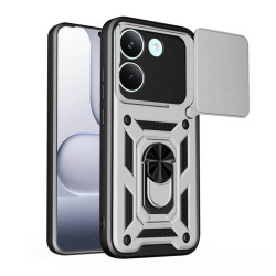 Bodycell Armor Slide Cover Case Xiaomi Poco X8 Pro 5G Silver