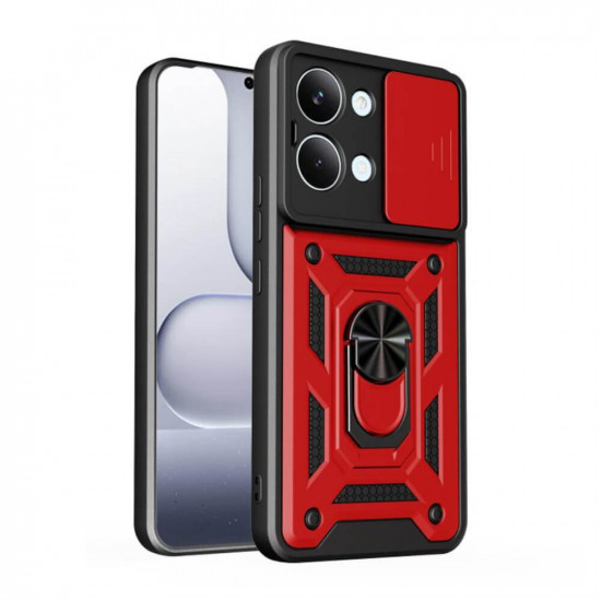 Bodycell Armor Slide Cover Case Xiaomi Poco X8 Pro Max 5G Red