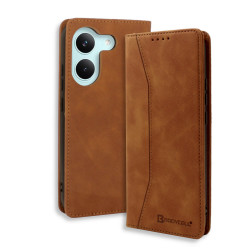 Bodycell Book Case Pu Leather Xiaomi Poco X8 Pro 5G Brown