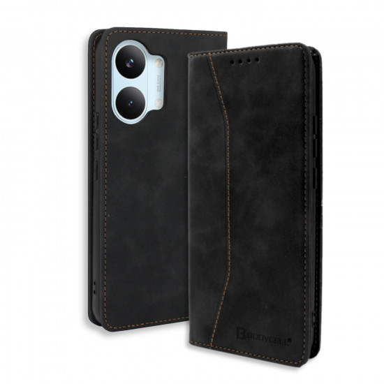 Bodycell Book Case Pu Leather Xiaomi Poco X8 Pro Max 5G Black