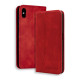 Bodycell Book Case Pu Leather iPhone X/XS Red