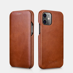 iCarer RIX 1203 iPhone 12 Mini Curved Edge Brown