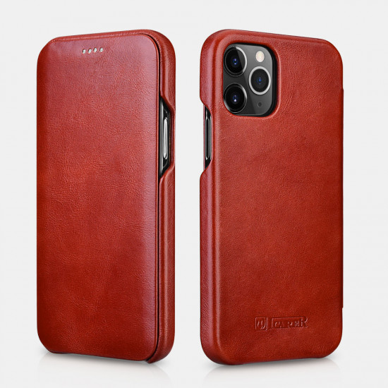 iCarer RIX 1201 iPhone 12/12 Pro Curved Edge Red
