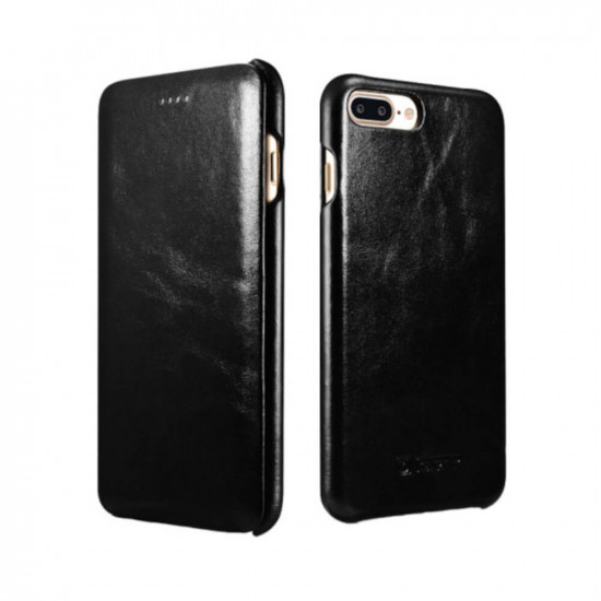 iCarer RIP 7005 iPhone 7/8 Plus Luxury Curved Edge Black