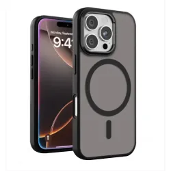 Bodycell Magsafe Backcover For iPhone 16 Pro  Matt Black