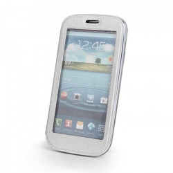 Book Full Window Case For iPhone 5/5S White