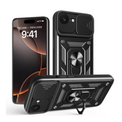 Bodycell Armor Slide Cover Case iPhone 16e Black