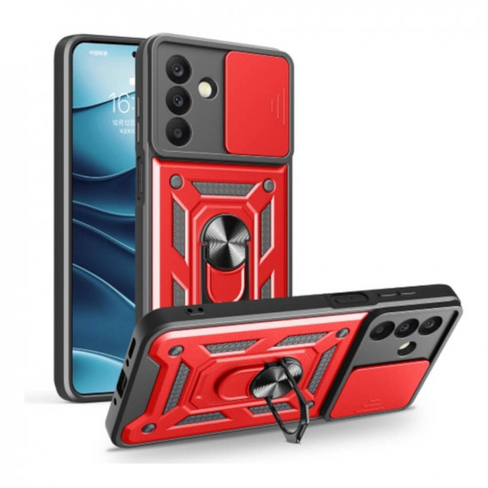 Bodycell Armor Slide Cover Case Samsung A26 5G Red