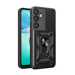 Bodycell Armor Slide Cover Case Samsung S25 Plus 5G Black