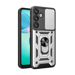 Bodycell Armor Slide Cover Case Samsung S25 Plus 5G Silver