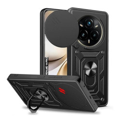 Bodycell Armor Slide Cover Case Realme 14 Pro  Black