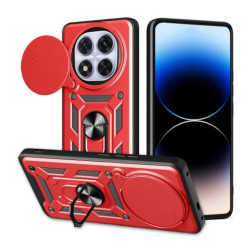 Bodycell Armor Slide Cover Case Xiaomi Note 14 Pro Plus 5G Red