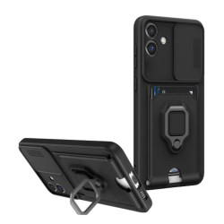 Bodycell Multifunction Case Με Κορδονι Samsung A06 Black