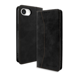 Bodycell Book Case Pu Leather iPhone 16e Black
