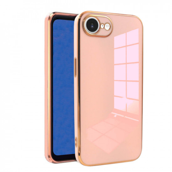 Bodycell Gold Plated Silicon iPhone 16e Pink