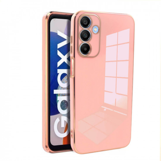 Bodycell Gold Plated Silicon Samsung A15 Pink