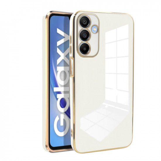 Bodycell Gold Plated Silicon Samsung A15 White