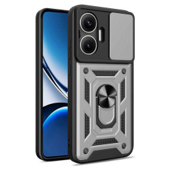 Bodycell Armor Slide Cover Case Xiaomi Poco F7  Silver