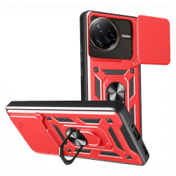 Bodycell Armor Slide Cover Case Xiaomi Poco F7 Pro Red