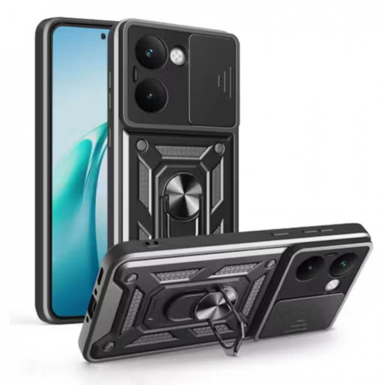 Bodycell Armor Slide Cover Case Realme P3 Ultra 5G Black